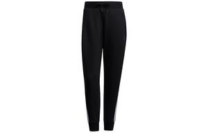 Трикотажные спортивные штаны женские черные Adidas