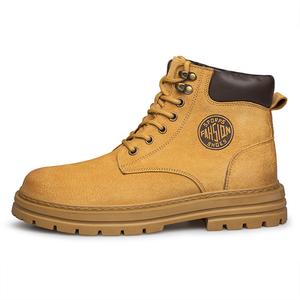 LAORENTOU Ботинки Martin Unisex Earth Yellow/Sand/Grey/Grey