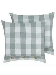 Декоративная подушка Beliani 2er Set Deko TAMNINE, цвет grün/weiß