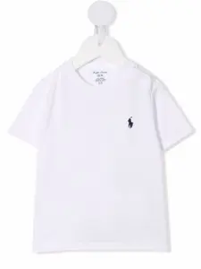 Футболка с логотипом Polo Pony POLO RALPH LAUREN KIDS, белый