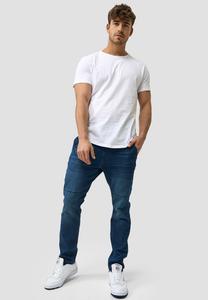 Джинсы Slim Fit Fabrizio INDICODE JEANS, белая полоскание