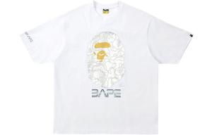 Футболка Hajimesorayama X Ape Head Series унисекс A Bathing Ape, белый