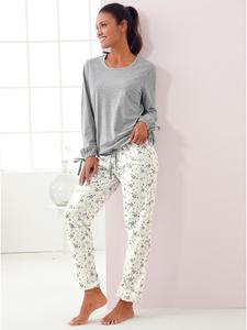 WITT WEIDEN Пижама с принтом цвета экрю