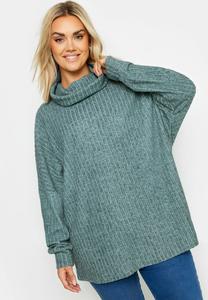 Джемпер SOFT TOUCH TURTLE NECK Yours Clothing, синий