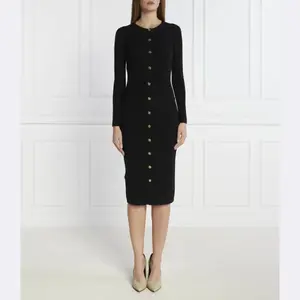 Шерстяной костюм Pinko, черный