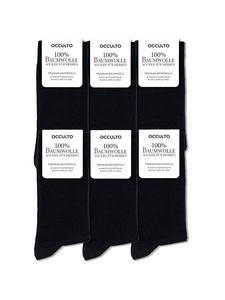 Носки Occulto 6er Pack 100% Baumwoll Roland, черный