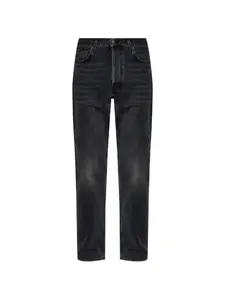 Джинсы с пятью карманами на пуговицах Haikure, черный