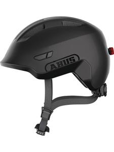 ABUS Детский прогулочный шлем "Smiley 3.0 Ace LED" черного цвета
