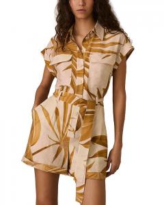 Харри Ромпер REISS, коричневый/бежевый