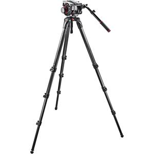 Штатив Manfrotto 536 из углеродного волокна с видеоголовкой 509HD и мягкой сумкой для переноски