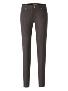 Прямые джинсы с пятью карманами Marco Pescarolo, серый