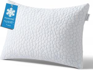 MUXHOMO Охлаждающая подушка для сна с эффектом памяти и дышащим чехлом White