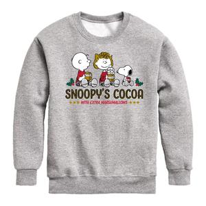 Толстовка с рисунком какао Peanuts Snoopys для мальчиков 8–20 лет Licensed Character