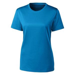 Футболка женская Spin eco performance jersey short sleeve Clique, Ocean Blue