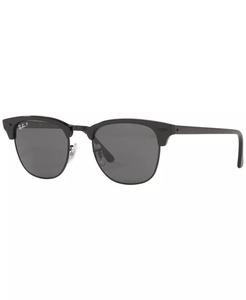 Поляризационные солнцезащитные очки, RB3016 CLUBMASTER Ray-Ban, черный