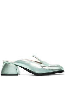 Nodaleto мюли Cara на блочном каблуке, зеленый