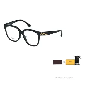 FENDI Пластиковая оправа квадратной формы для очков унисекс, 001