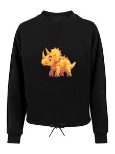 Толстовка F4NT4STIC SГјГџer Triceratops Dinosaurier, Black