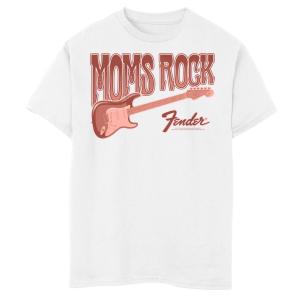 Футболка Fender Moms Rock с графическим рисунком для мальчиков 8–20 лет Licensed Character