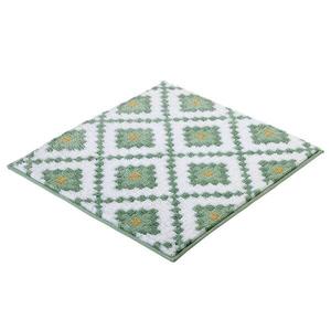 Коврик для ванной Kleine Wolke Alhambra, 60x1,5x60 см цвет maledivia