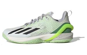Кроссовки adidas Adizero Cybersonic Crystal Jade Core Black Lucid Lemon, белый/черный/зеленый