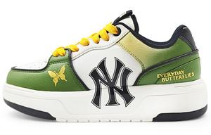 Кроссовки для скейтбординга с толстой подкладкой, устойчивые к истиранию, унисекс, желто-зеленые MLB, Yellow Green