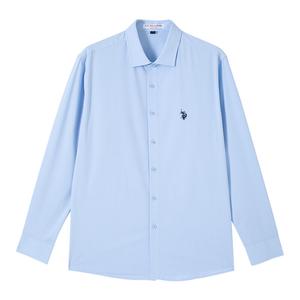 Рубашка мужская U.S. Polo Assn., серый