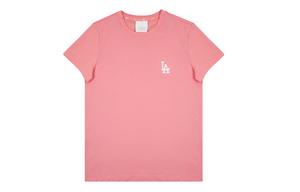 Футболка Los Angeles Dodgers унисекс розовая MLB