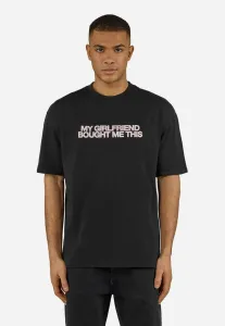 Футболка оверсайз с принтом maribo Pegador, Washed Black