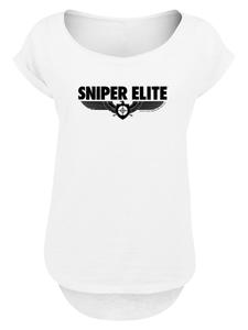 Футболка F4NT4STIC Sniper Elite Black Logo, White