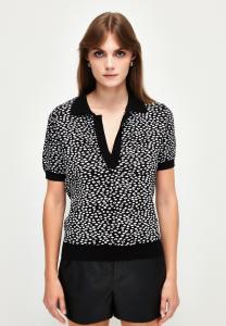 Футболка с принтом SHORT SLEEVE  adL, черный