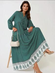 Платье Hiccup, изумрудный