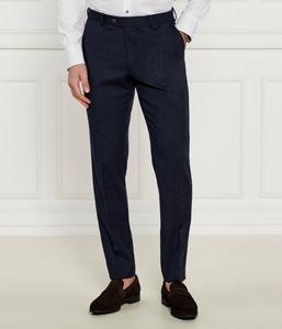 Брюки шерстяные Oscar Jacobson Denz Regular Fit, синий