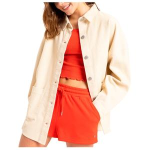 Женская рубашка из вельвета в стиле кэжуал Roxy, Parchment