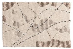 Коврик для ванной ebuy24 Paul, 60x1x90 см цвет sandeiche dekor