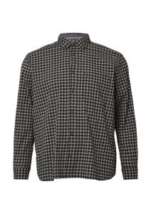 Рубашка на пуговицах классического кроя s.Oliver, черный