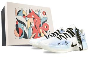 Баскетбольные кроссовки Hyperdunk X мужские с низким верхом Eveblue/Techgreen/Iolite Nike