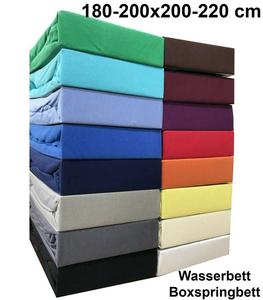 Простыня из трикотажа 180х200 - 200х220 см. Простыня с пружинным матрасом, 100% хлопок, светло-голубой leonado vicenti