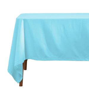 Скатерть Homescapes светло-голубой, 178/300 см