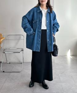 Джинсовая куртка Discoat, цвет Saxe Blue