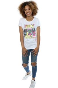 Хлопковая футболка-бойфренд Rule Marvel Comics, белый