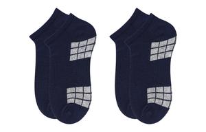 Низкие носки унисекс 2 пары Reebok, синий