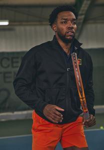 Толстовка Nike Performance NIKECOURT HERITAGE SUIT JACKET, Black /Black