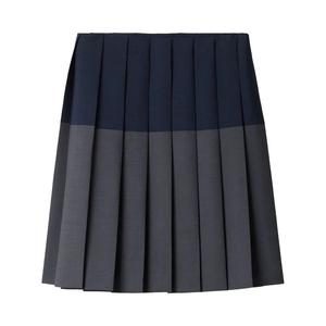 Юбка Miu Miu Kid Mohair Skirt, Hematite/Navy