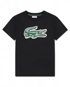 Футболка Puff для мальчика Lacoste, черный
