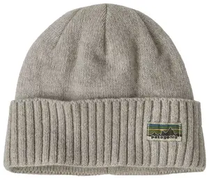 Шапка-бини Patagonia Brodeo, цвет Og Legacy Label/CrispGrey