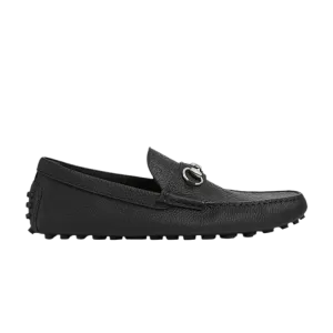 Кроссовки Gucci Driver 'Horsebit - Black', черный