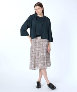 Прозрачное вязаное хаори