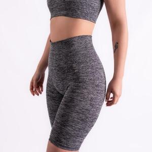 Xtreme Sportswear короткие спортивные леггинсы женские шорты антрацитовый меланж