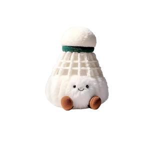 Милый бадминтон, очаровательный и креативный плюшевый кулон высотой 12см JIZHUAN